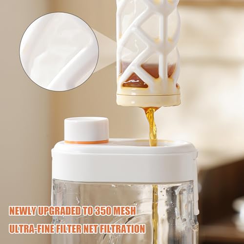 Contenedor cold brew con cesta de filtro extendida de 800 ml 8