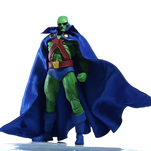 [No Figures] Maxbird Custom Cape For Mcfarlane Martian Manhunter Accessories Gifts (Blue) #TOP17