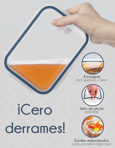 El Mejor Listado de Contenedor hermetico rojo disponible en línea. 30 Imagen adicional