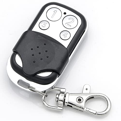 NOVOFERM Télécommande de commande de garage NOVOFERM - Télécommande à commande manuelle Rolling Code 433,92 MHz - Porte-clés Cover