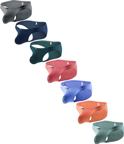 IKINGSKY Men's Pouch Bikini Underwear Sexy Low Rise Bulge Mens Briefs