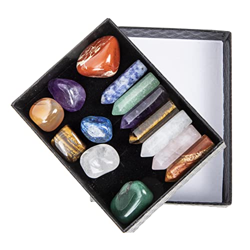 Ensembles de de yoga d'améthyste chakra coffret cadeau spirituel unique