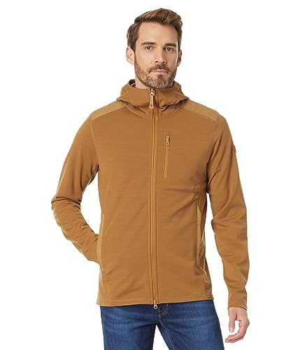 Sudadera Keb Fleece Hoodie Fjällräven contra el frío en montaña