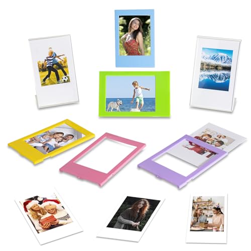 Riosin Instant 12 Accessories Compatible with Fujifilm Instax Mini 12 Camera - Bag, Album, Filter, Wall Hanging Frame, Film Frame, Sticker (Lilac Purple) - Image 4