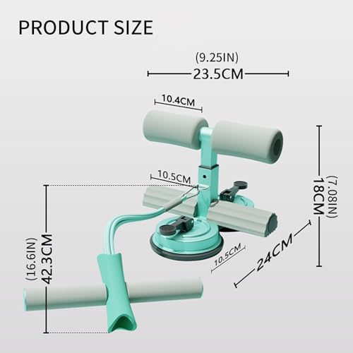 Entrenador abdominal ajustable para rutinas de ejercicio en el hogar 4