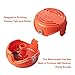 THTEN SF-080 Trimmer Spools Cap Covers Compatible with Black Decker GH3000 LST540 Weed Eater with 90583594 Cap Covers Parts Auto-Feed Single Line (2 Pack)