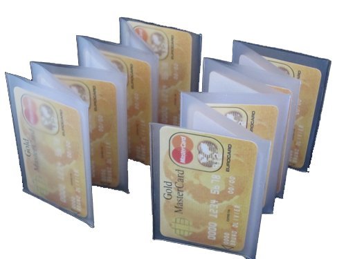 MARSHAL Wallet Inserts Set of 2 Accordian Style Card Picture Holder Rare2