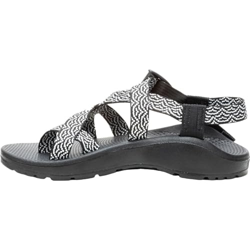 Chaco Women's Z/Cloud 2 Sandal, Bloop Black/White, 63