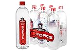 CForce Natural Artesian Bottled Water, Naturally High pH + Alkaline, 1 Liter (33.8oz) (Pack - 6)