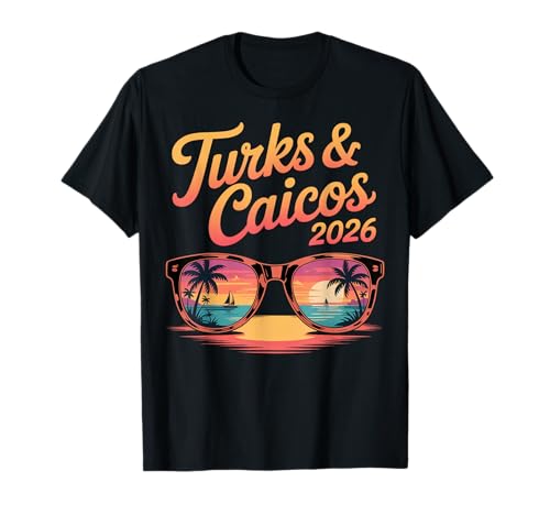 Turks & Caicos 2026 Family Caribbean Cruise Vacation T-Shirt