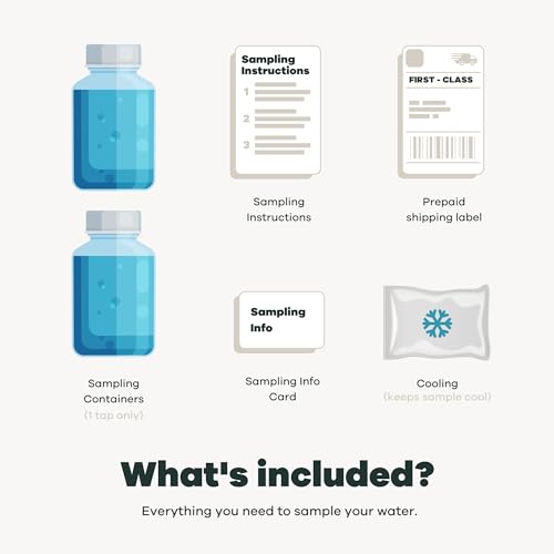 Image of Professional PFAS Test for Drinking Water | Certified Tap Score Home Kit | Mail-in Lab Analysis | Easy Sampling, Shipping Included | EPA Testing Method