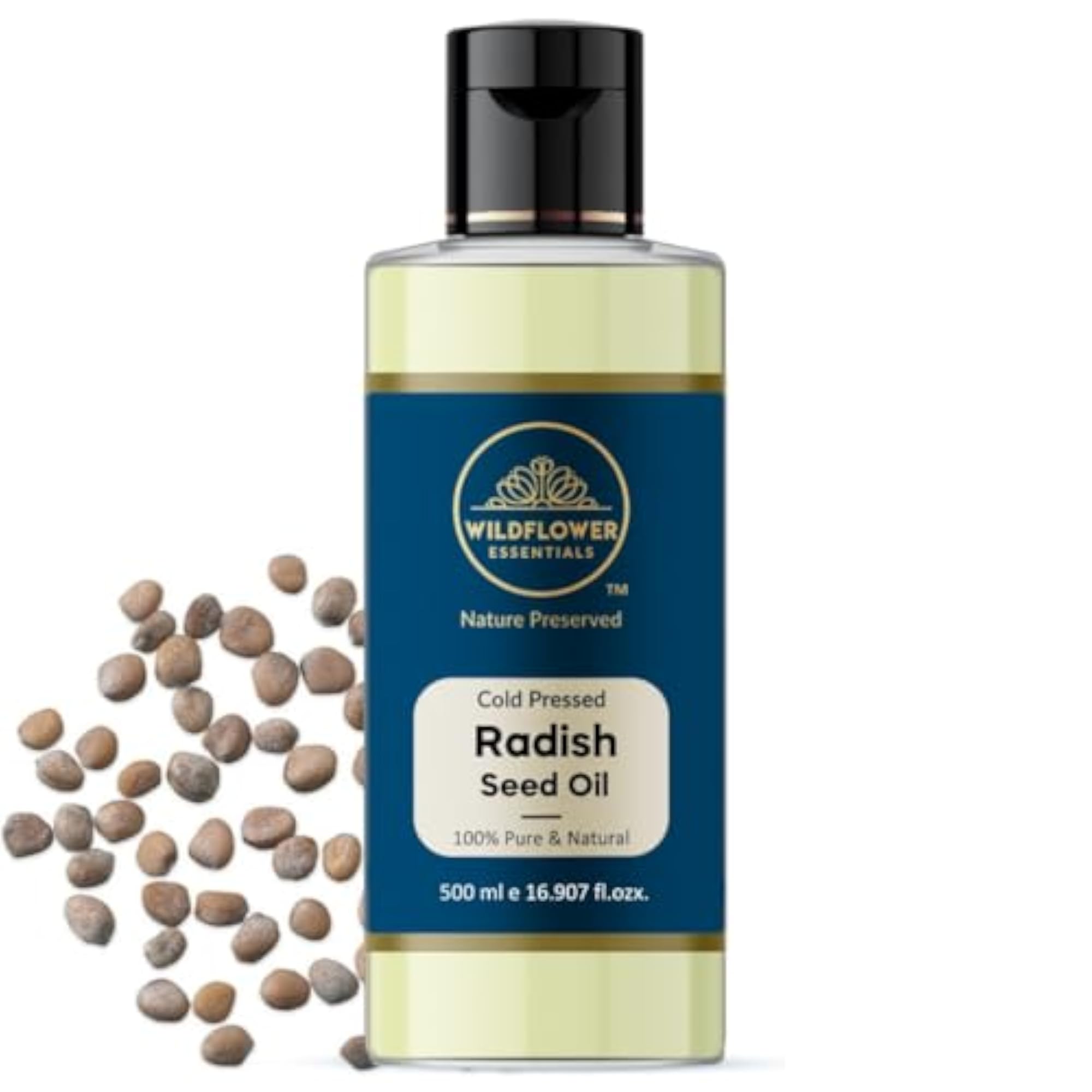 Pure Radish Seed Oil, 500 ml