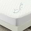 Bamboo Viscose Cooling Mattress Protector King Size Waterproof Matressprotector Soft Quiet Breathable Fitted Matress Cover