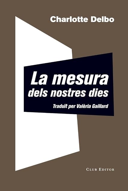 Portada de La mesura dels nostres dies
