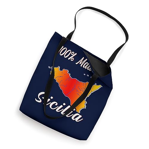 Bolso tote 100 % hecho en Sicilia, Italia miniatura 2