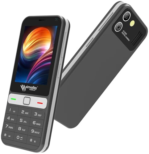 simvalley MOBILE Senioren Telefon: 4G-Senioren-Handy, Touchdisplay, Whatsapp, SOS-Funktion, GPS, Android (Seniorenhandy mit Whatsapp, Handy ohne Vertrag, Smartphone)