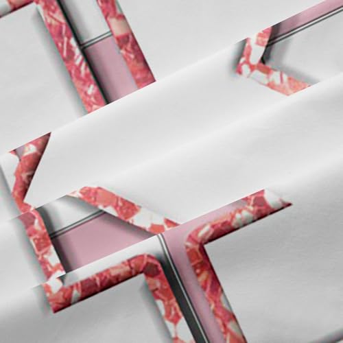 Image of Erosebridal Pink Initial K Window Drapes Kawaii Plaid Checkered Blackout Curtains 42 inchWx84 inchL Cute Personalized Monogram Curtains for Kids Girls Bedroom,Fashion Grids Gingham Window Treatments 2 Panels