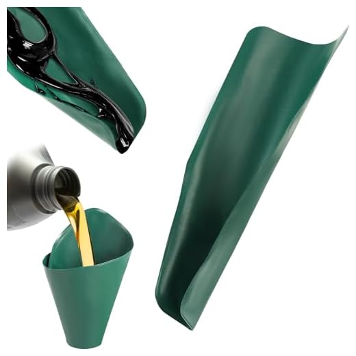 Reusable Flexible Automotive Oil Funnel