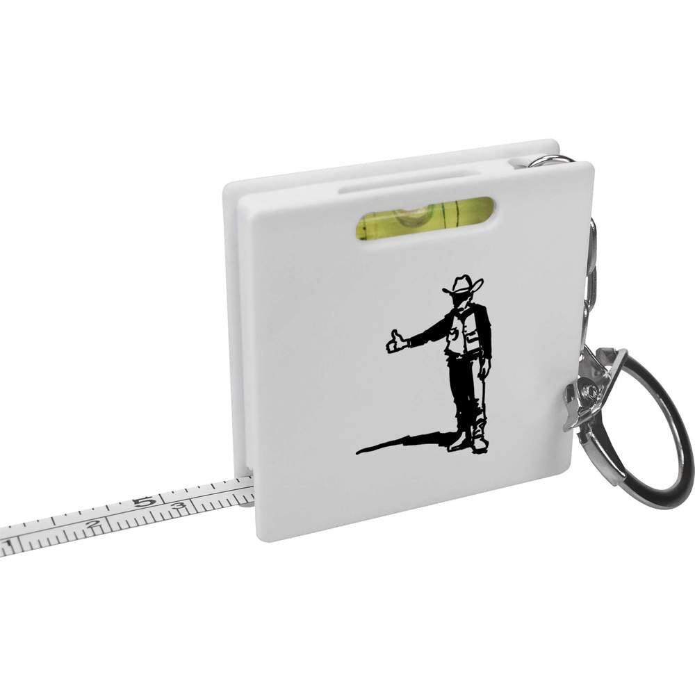 'Hitchhiker' Keyring Tape Measure/Spirit Level Tool (KM00026642)
