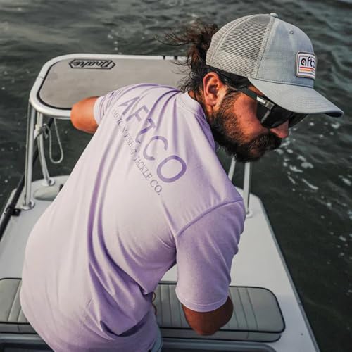 �A�t�R(Aftco) �T�����C SS �p�t�H�[�}���X�V���c ���x���_�[ XL�T�C�Y (Samurai SS Performance Shirt Lavender L) M60126