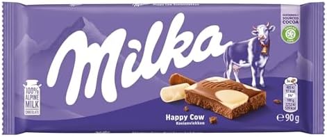 Milka Happy Cows Chocolate, 100 gram