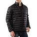 Alpine Swiss Niko Men’s Puffer Jacket | Insulated Lightweight Down Alternative Coat | Packable, Water Resistant & Warm BLK 2XL