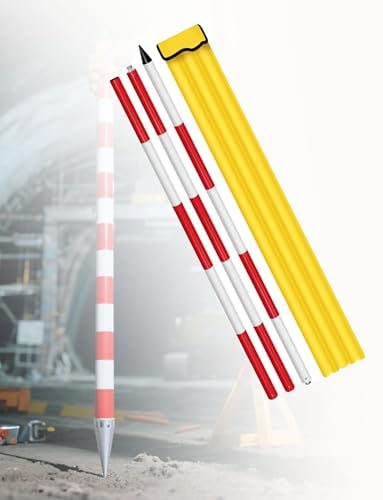 Pértiga telescópica de aluminio duradera para posicionamiento visual y cartografía 2