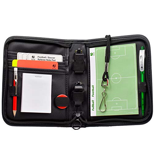 Set arbitre B+D original carnet anglais pour gérer vos matchs de foot