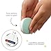 Lulyboo Electric Baby Nail Trimmer - Newborn & Toddler Safe Nail File with 6 Gentle Buffers, LED Light, Easy-Safe Design, Gentle & Noise-Free, Pediatric-Approved & Travel-Friendly Baby Grooming Tool