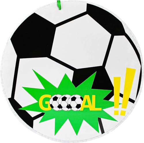 MagicPinatas Football Pinata for Filling with Sweets - Birthday, Wedding, Halloween, Christmas Gift Idea, Party Game - Handmade in Europe from Eco-friendly Materials MagicPinatas Football Pinata for Filling with Sweets - Birthday, Wedding, Halloween, Christmas Gift Idea, Party Game - Handmade in Europe from Eco-friendly Materials
