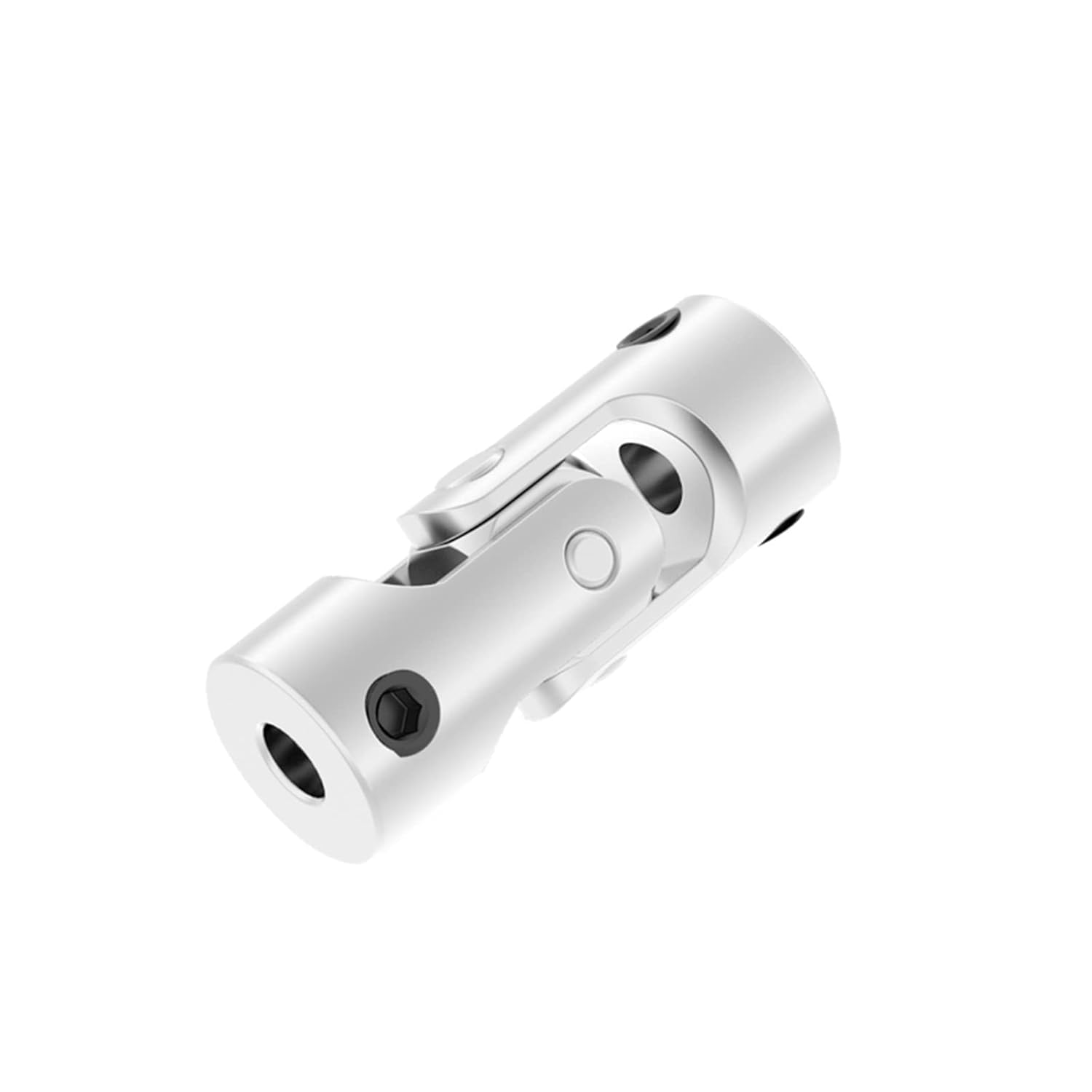 Wellenkupplung, Universalgelenk-Minikupplung, 14 mm Durchmesser, 35 Länge, vernickeltes Eisen, mehrere Größen(6mm to 8mm)