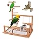 Parrot Playstand, Vögel Spielplatz, Wellensittich Spielzeug Vögel Spielplatz Papagei Spielplatz Papagei Vogelspielplatz Papageien-Spielständer Für Papageien, Finken, Nymphensittiche, Wellensittiche