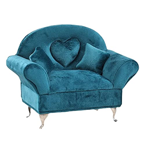 rockible Caja de Joyería para Sofá Cama, Muebles para Casa de Muñecas, Estuche de Joyería para Mujer, Caja de Baratijas para de Noche, Sala de Estar, Ar,