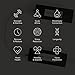 Pvolve Light Ankle Workout Bands - Home Gym Fitness Equipment to Exercise The Lower Body and Sculpt & Tone Legs, Glutes, and Core, Bone