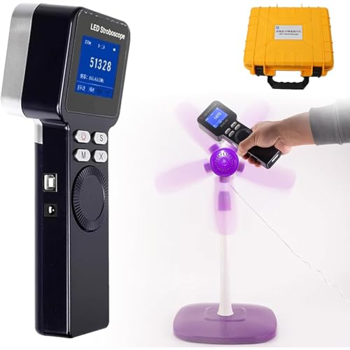 Tachymètre stroboscopique sans contact à LED haute précision pour contrôle de rotation de pneus