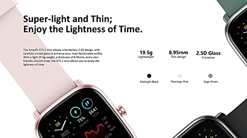 Amazfit-mini smartwatch gts 2min, global version_ pink