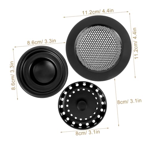 Set de filtro y colador para desagüe de cocina miniatura 2