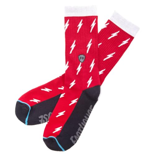 FASTHOUSE Circuit Crew Sock (Red/White, Large/X-Large)