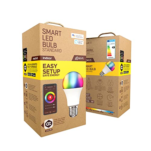 Bombilla Inteligente Muvit MIOBULB008 Wi-Fi 80 W 8,5 W E27 LED 2700 K 6500 K 800 lm - imagen 3