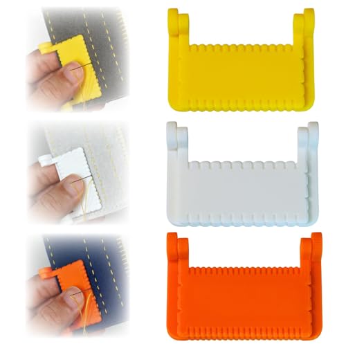 3Pcs Sewing Templates for Even Stitching, Needle Distances Seam Guides