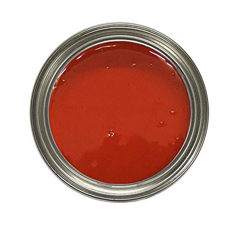MP Essentials Car Van Motorbike High Temperature Engine Parts and Components Enamel Paint - Available in 16 Colours (Gloss Red)