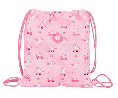 Safta 612061196 Saco Mochila Plano Cuerdas Glowlab