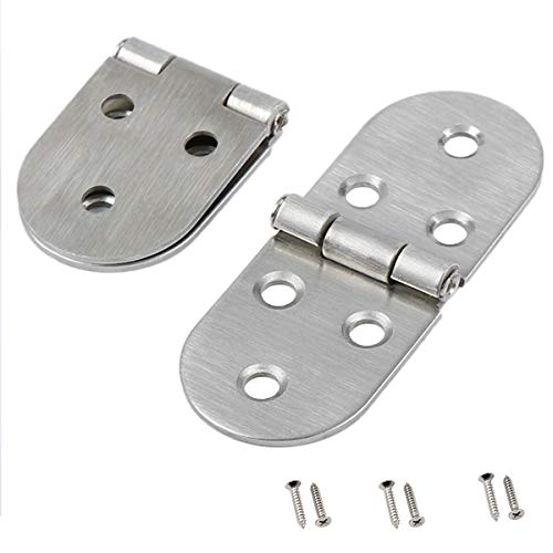 8 bisagras plegables con tapa superior, bisagras plegables de 270 grados, de acero inoxidable 304 Cover