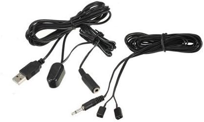 Nextronics IR Remote Control Extender Repeater System (Dual with Power Supply)