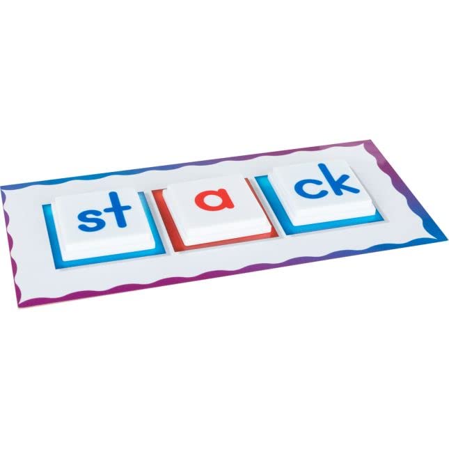 Miniatura 6 de Really Good Stuff Digraphs Apilamiento Azulejos Juego - 1 Juego