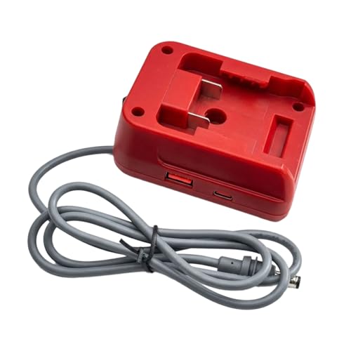 MWQ 18V �o�b�e���[�A�_�v�^�[�R���o�[�^�[�p���j�o�[�T���d���A�_�v�^�[ USB Type C DC5.5x2.1mm �o�͕t�� ���O�ƒ�p �_�u�� USB ����ђ����d��