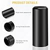 YIBEICO 2-Pack Replacement Battery Cover for Shure BLX2/SM58,Beta58,PG58 Wireless Microphone to Repair The Broken Part #4