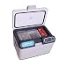 Frigorifero Portatile da 12 Litri | Raffreddatore Elettrico Iceless con Tecnologia di Raffreddamento 12V DC 220V AC Refrigerazione Riscaldamento per Picnic, Barbecue, Campeggio, portelloni Posteriori