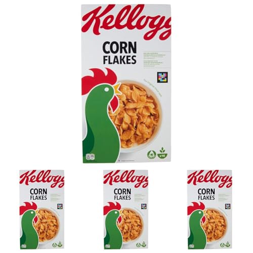 Kellogg's Corn Flakes Originales, 0,5 kg (Paquete de 4)