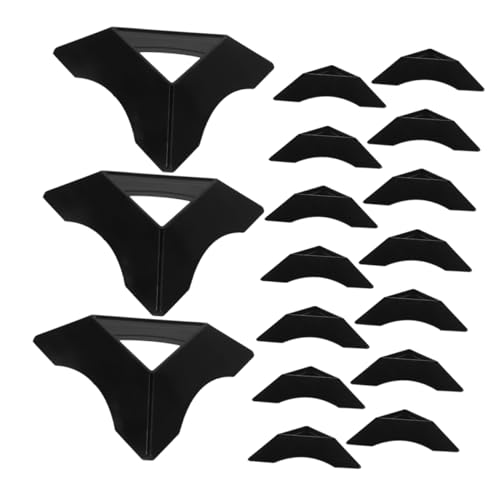 HOOTNEE 30pcs Mini Cube Stand Plastic Speed Cube Holder Kids Game Puzzle Display Triangular Base Desktop Tripod for Home Office